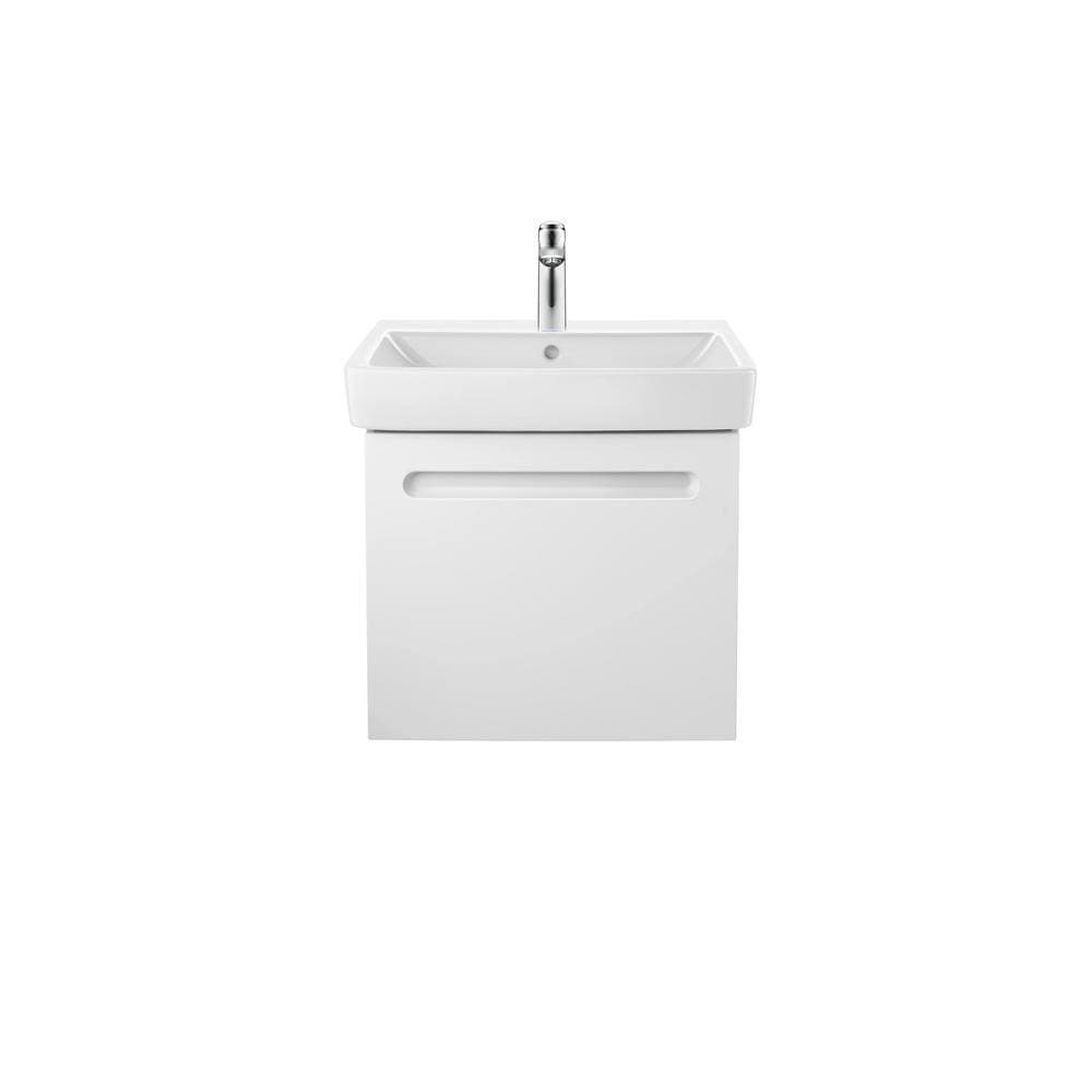 Duravit No.1 6.88 in. Wall-Mounted Rectangular Bathroom Sink (3)