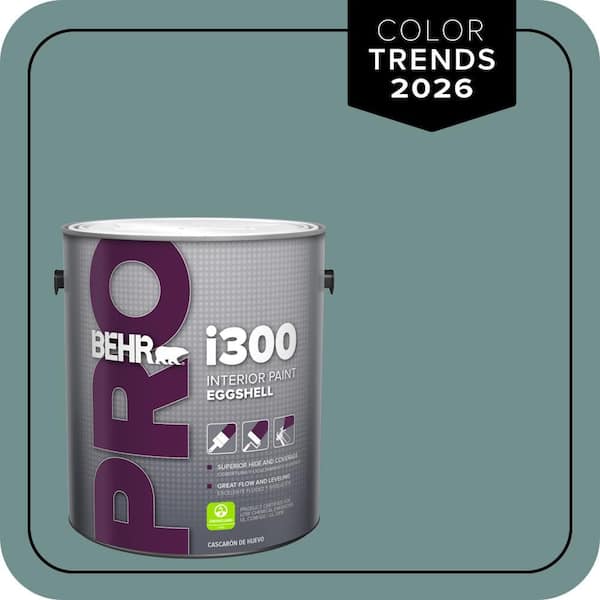 BEHR PRO 1 gal. #PPU12-03 Dragonfly Eggshell Interior Paint (2)