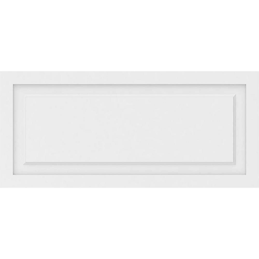 Ekena Millwork 32"W x 18"H x 5/8"P Legacy Raised Panel Decorative Wall Panel (2)
