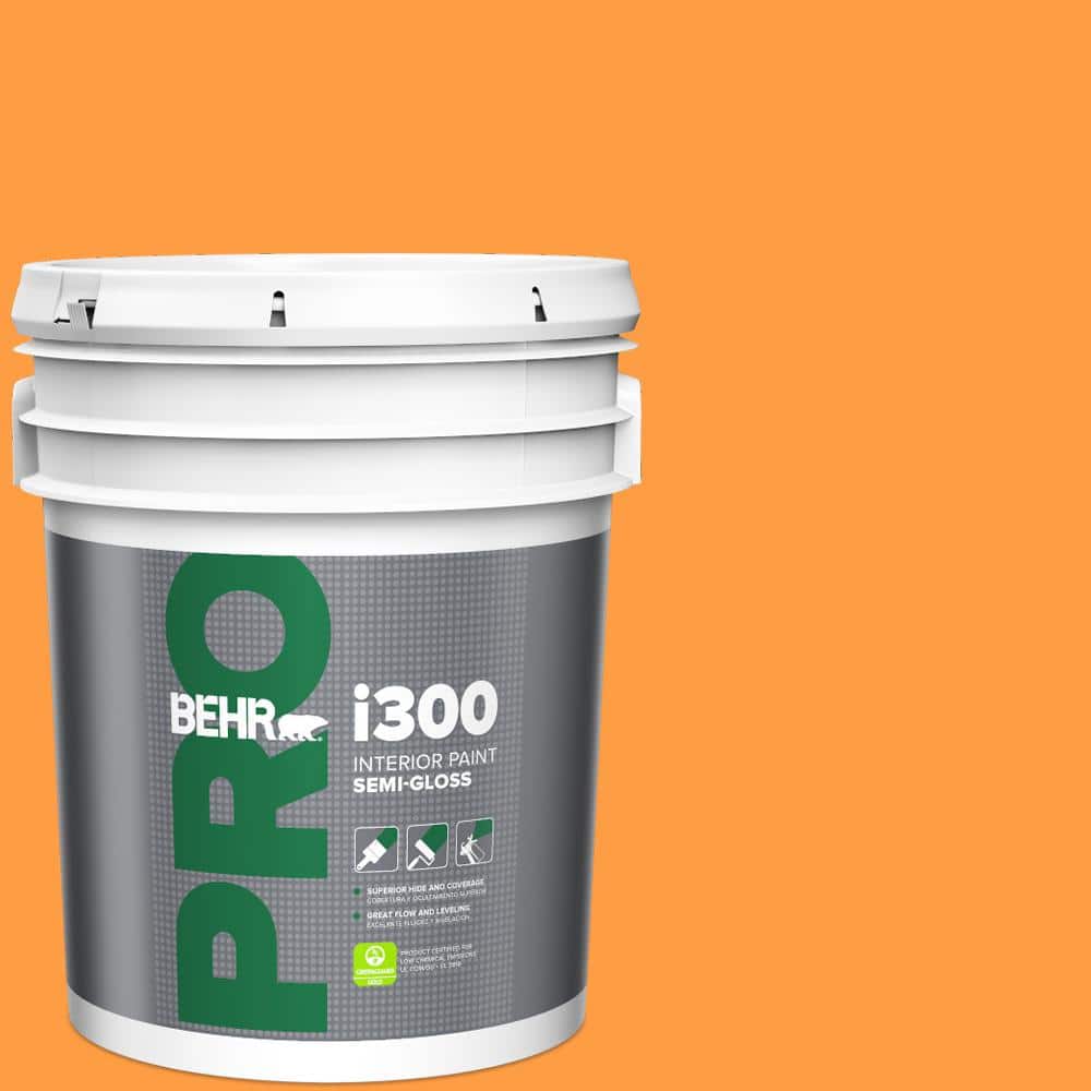 BEHR PRO 5 gal. #P240-6 Exotic Blossom Semi-Gloss Interior Paint