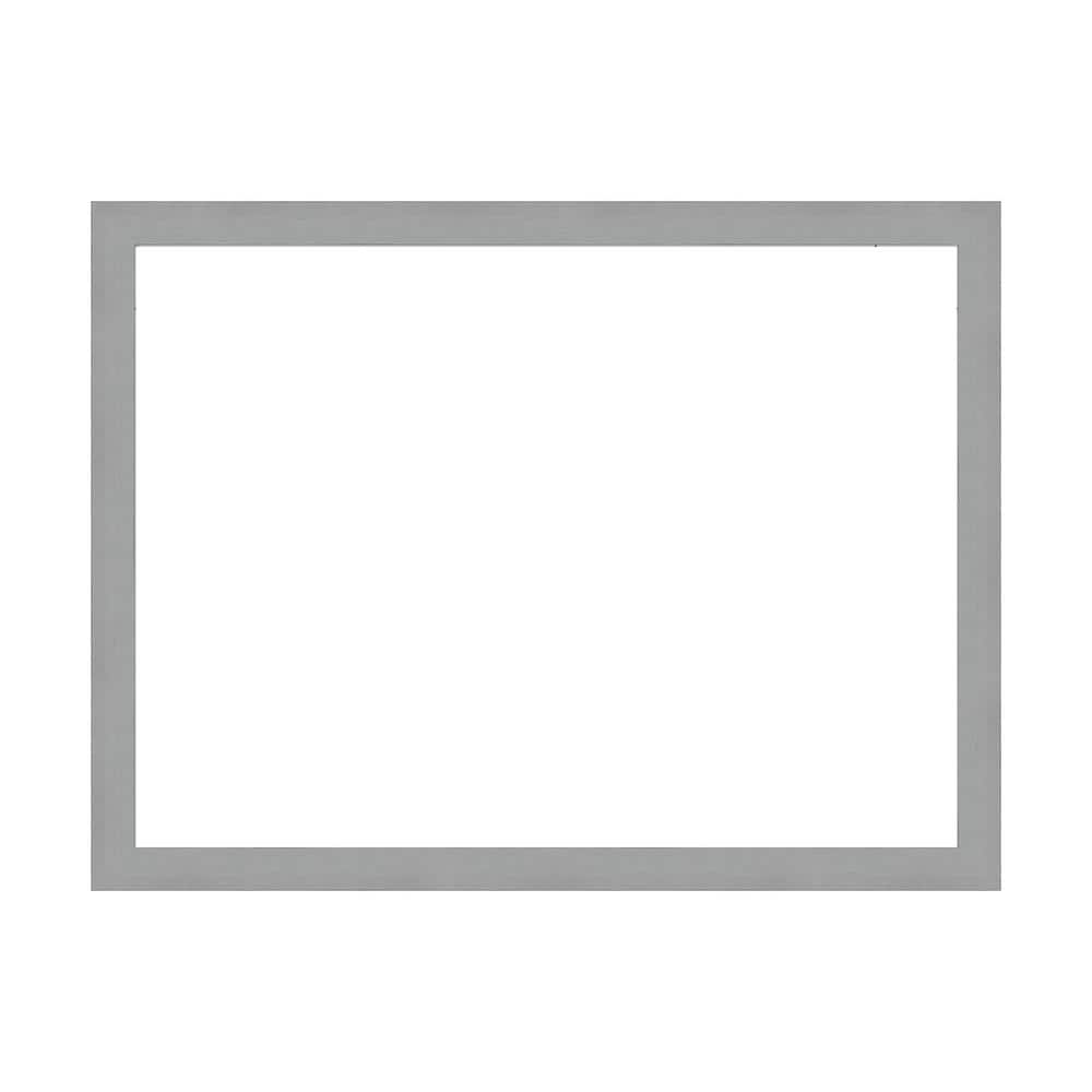 Amanti Art Mirror Makeover Brushed Nickel 41.25 in. W x 31.25 in. H Bathroom Mirror Frame Border Kit-Fits a 40x30 mirror (1)