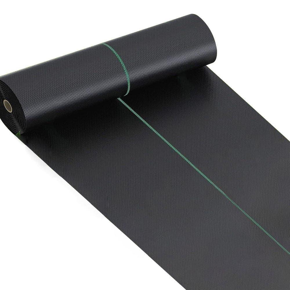 Unbranded Weed Barrier Fabric 1. 3FT x 200FT Thicken Garden Landscape Mats Woven Geotextile for Beds Driveway Underlayment (1)