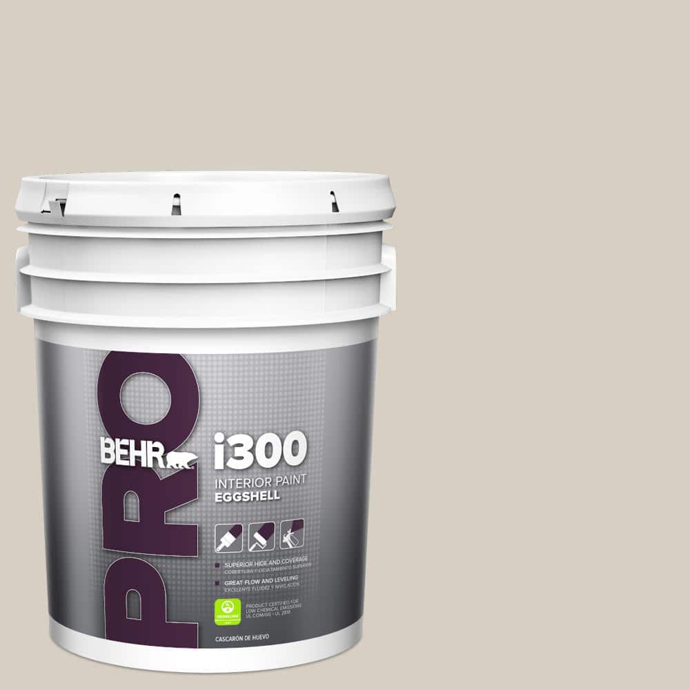 BEHR PRO 5 gal. #BWC-24 Mocha Light Eggshell Interior Paint