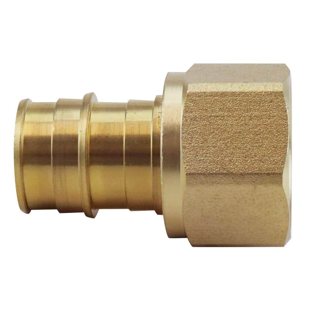Apollo 3/4 in. Brass PEX-A Expansion Barb x 3/4 in. FNPT Female Swivel Adapter