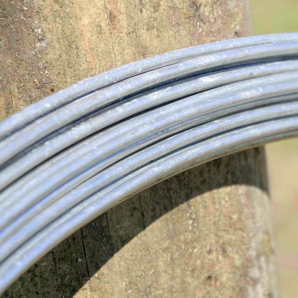 FARMGARD 392 ft.12.5-Gauge Galvanized Coil Smooth Wire (3)