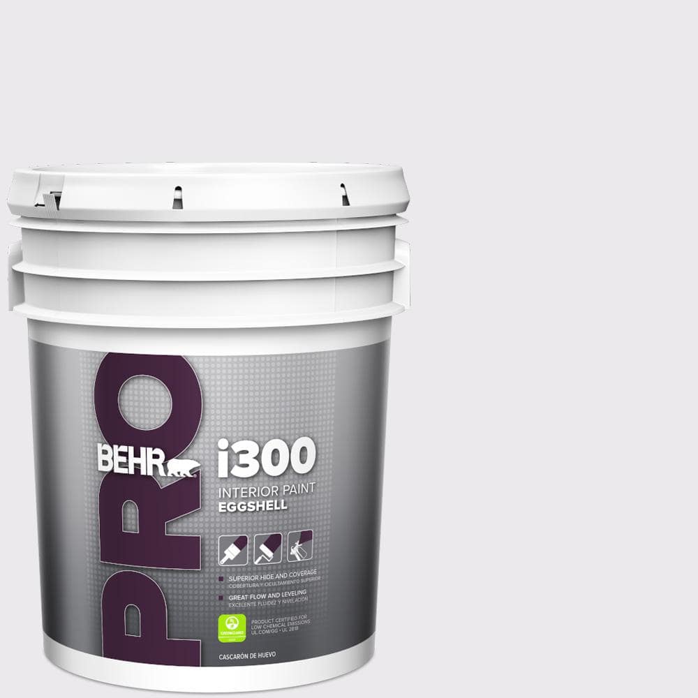 BEHR PRO 5 gal. #PPL-22 Dried Lavender Eggshell Interior Paint