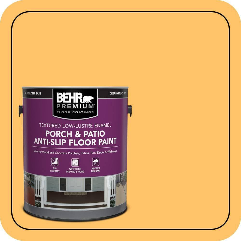 BEHR PREMIUM #PPU6-06 Low-Lustre Enamel Interior/Exterior Porch and Patio Floor Paint (1)