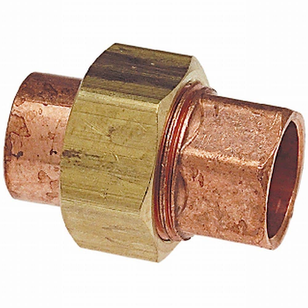 Everbilt 1/2 in. Copper Pressure Cup x Cup Union Fitting (1)