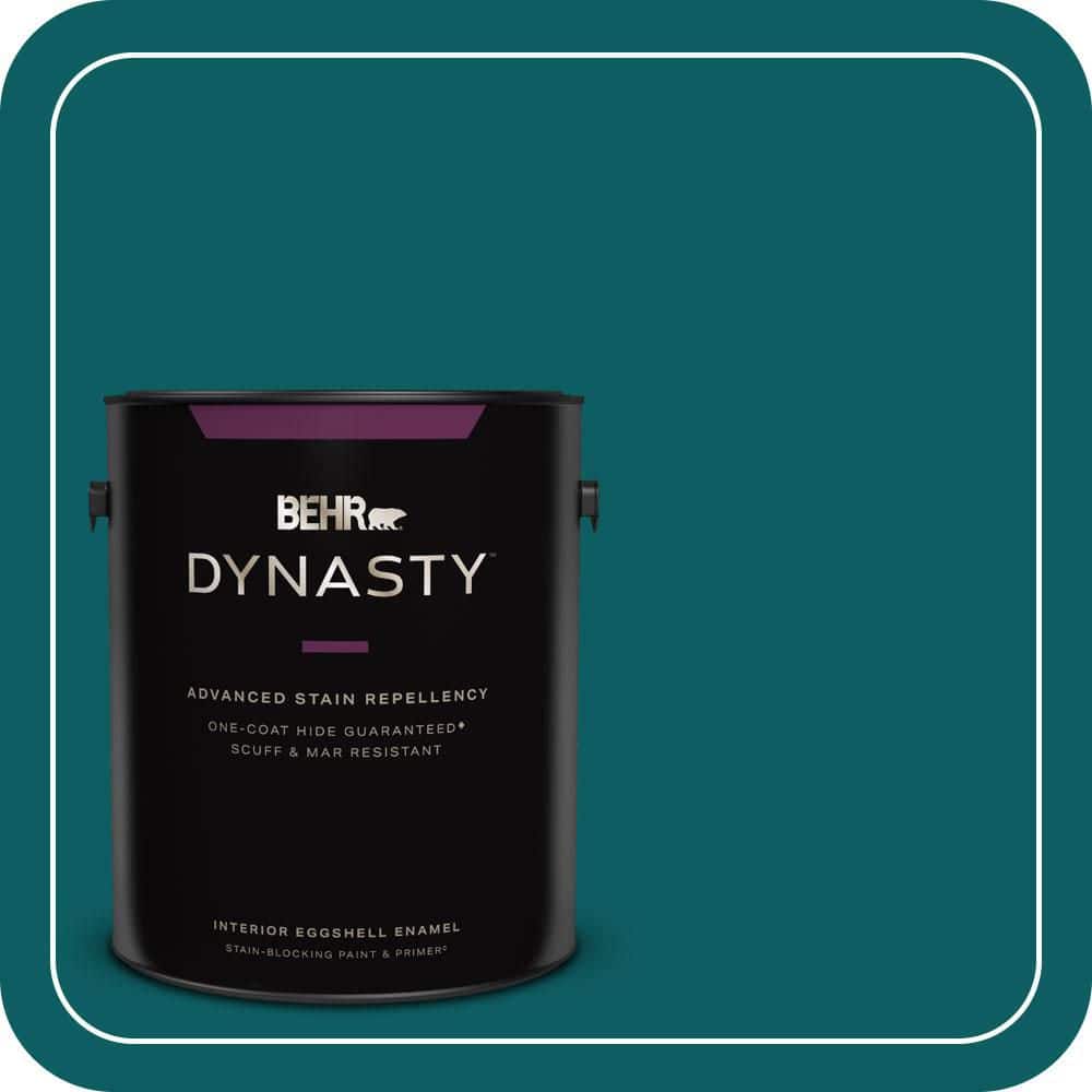 BEHR DYNASTY 1 gal. #S-H-500 Realm Eggshell Enamel Interior Stain-Blocking Paint & Primer