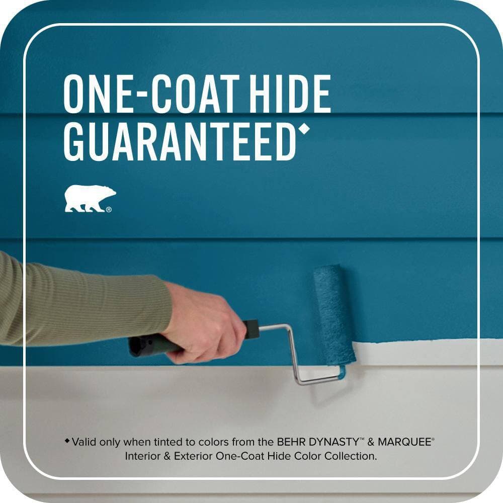 BEHR MARQUEE 5 gal. #MQ5-62 Blue Edge Flat Exterior Paint & Primer (3)