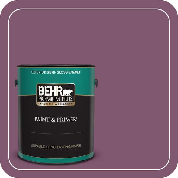 BEHR PREMIUM PLUS #M110-7 Euphoric Magenta Enamel Low Odor & Primer (4)