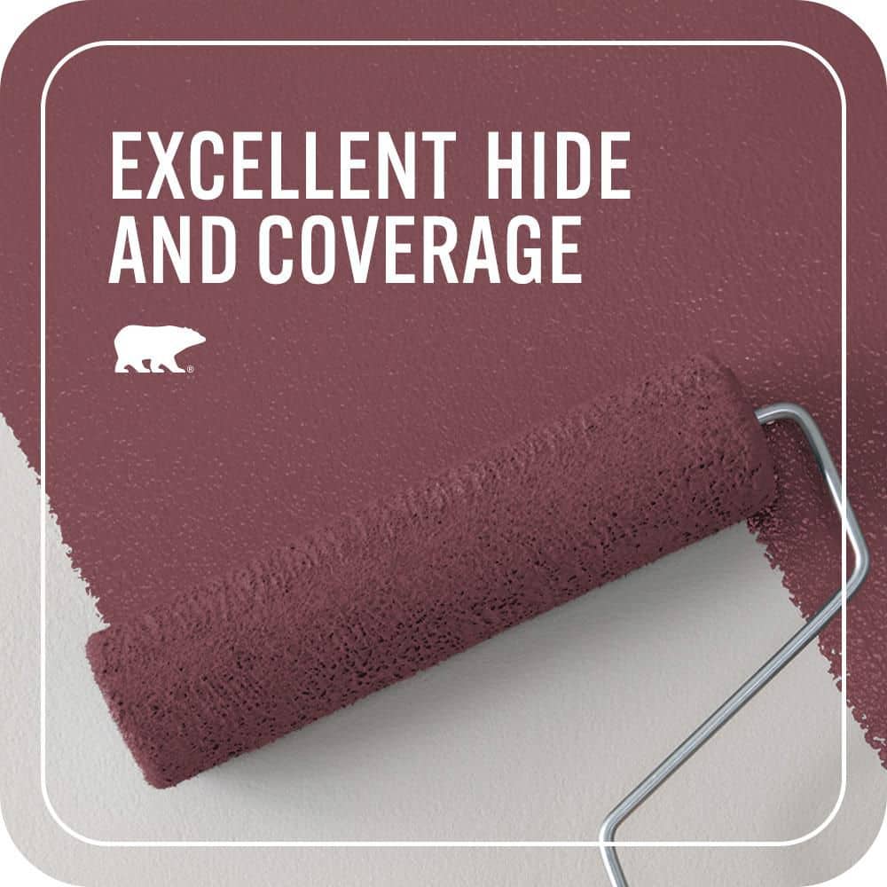 BEHR PREMIUM PLUS Home Decorators Collection #HDC-SP14-11 Rouge Charm Enamel Interior/Exterior Paint & Primer Color Sample (4)