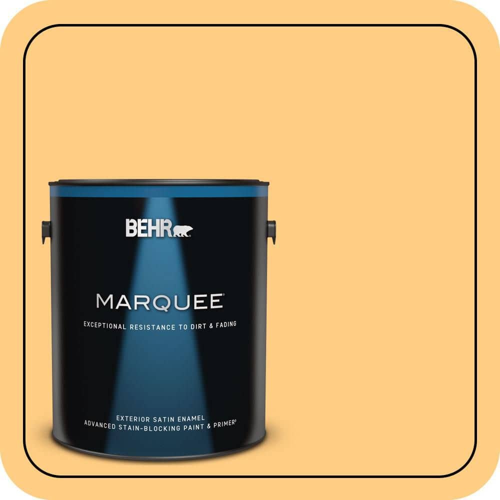 BEHR MARQUEE 1 gal. #P250-4 Equatorial Satin Enamel Exterior Paint & Primer (1)