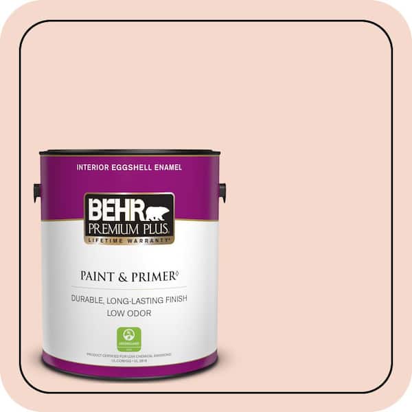 BEHR PREMIUM PLUS #M190-1 Pink Sea Salt Enamel Low Odor & Primer (2)
