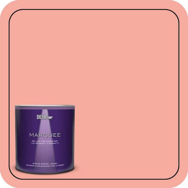 BEHR PREMIUM PLUS #190D-4 Rosy Outlook Enamel Low Odor & Primer (4)