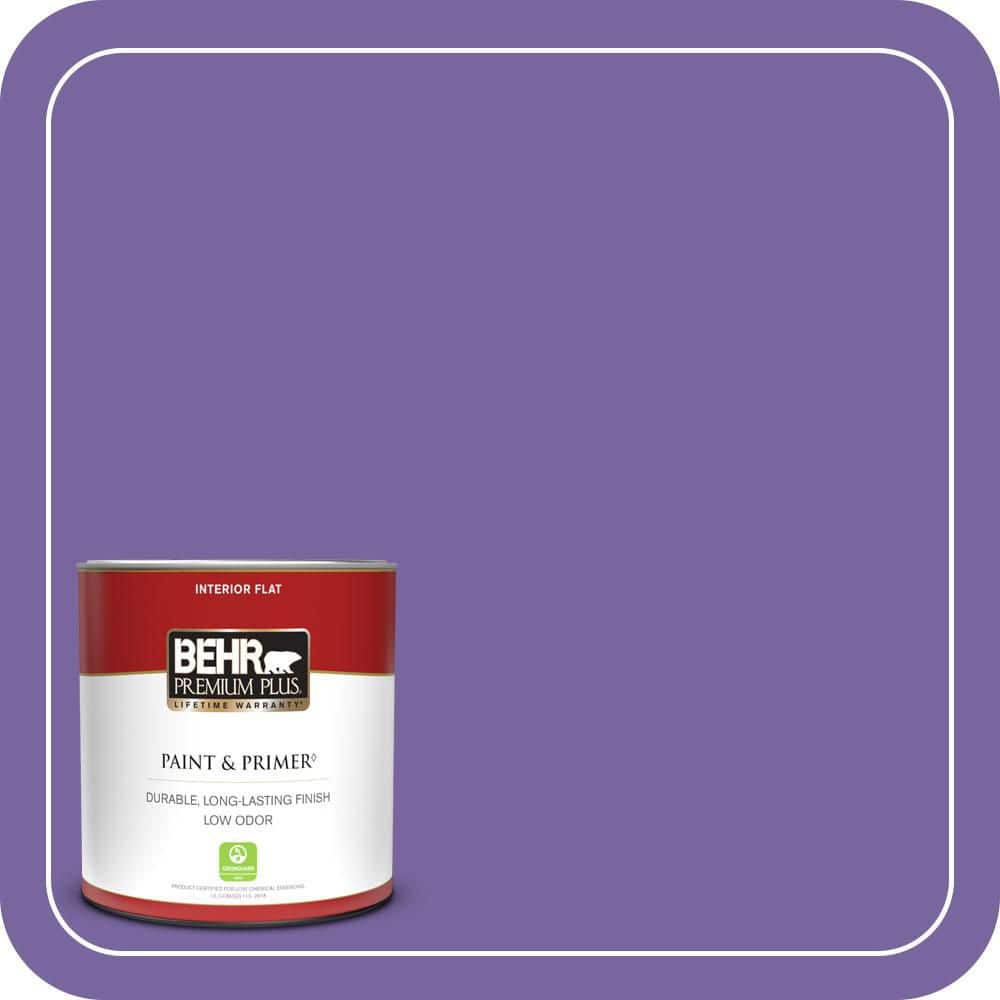 BEHR PREMIUM PLUS #PPU16-03 Purple Paradise Enamel Low Odor & Primer (1)