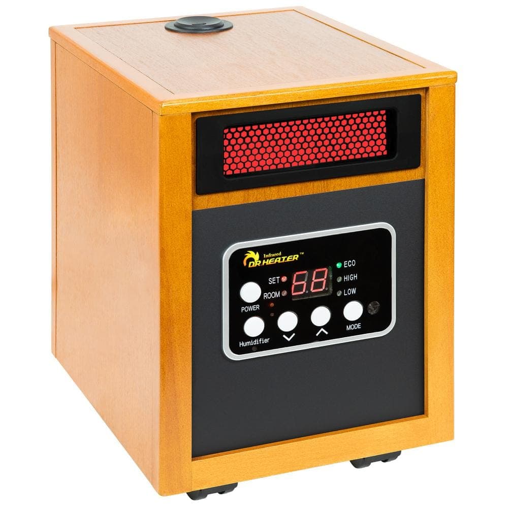 Dr Infrared Heater 1500-Watt Infrared Portable Space Heater with Humidifier and Dual Heating System (2)
