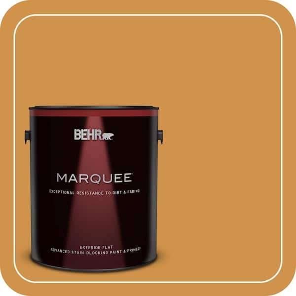 BEHR PREMIUM PLUS #M260-6 Sweet Mustard Enamel Low Odor & Primer (3)