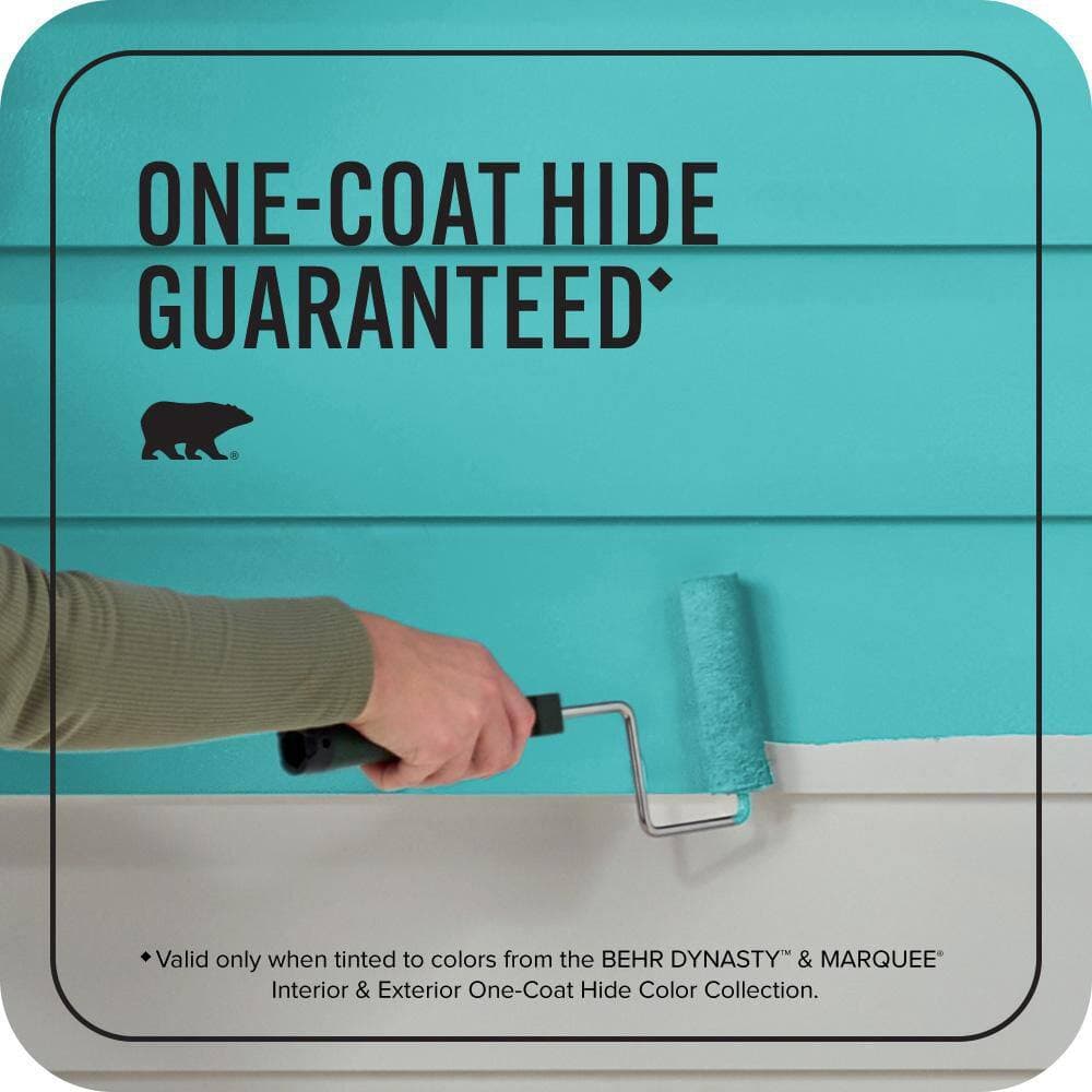 BEHR MARQUEE 5 gal. #P460-4 Lagoon Rock Flat Exterior Paint & Primer (3)