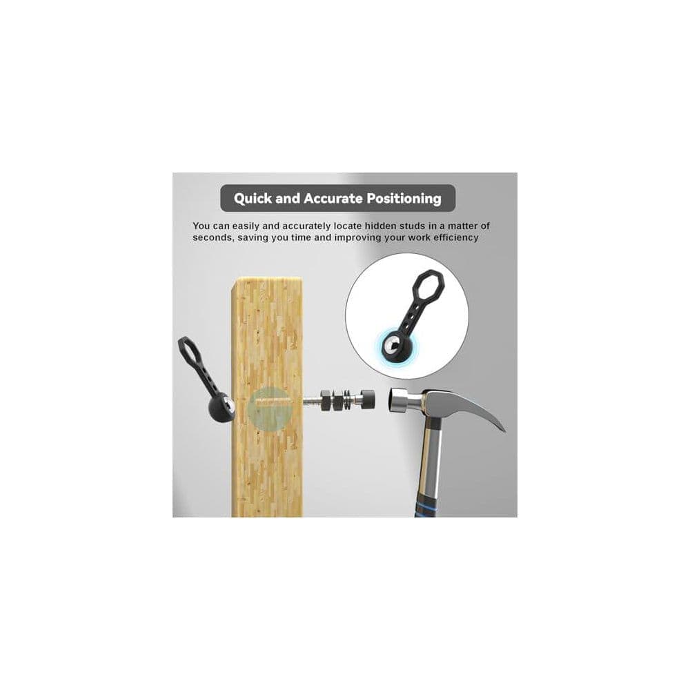 Unbranded 2 Pcs Magnetic Stud Finder Wall Scanner Tool for Metal Studs and Wood Wall Detection with Strong Suction (3)