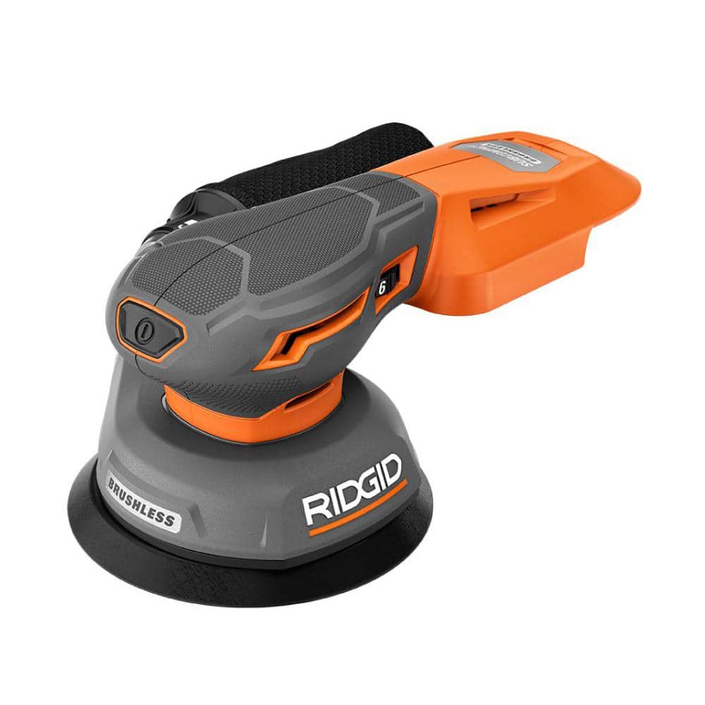 RIDGID 18V SubCompact Brushless Random Orbit Sander