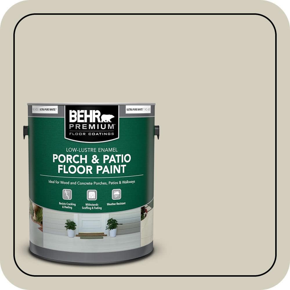 BEHR PREMIUM #780C-3 Low-Lustre Enamel Interior/Exterior Porch and Patio Floor Paint (1)
