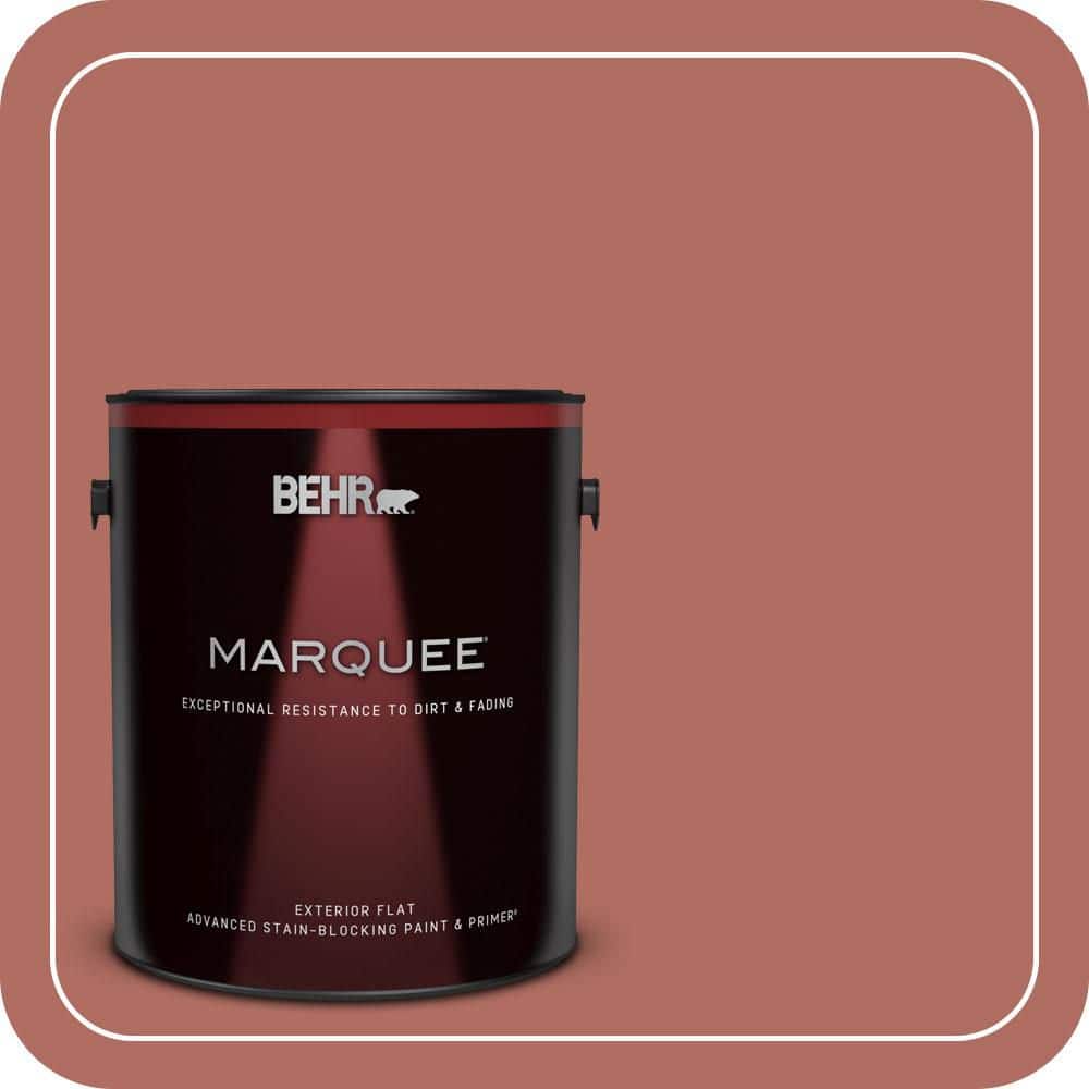 BEHR MARQUEE 1 gal. #MQ1-22 Scene Stealer Flat Exterior Paint & Primer
