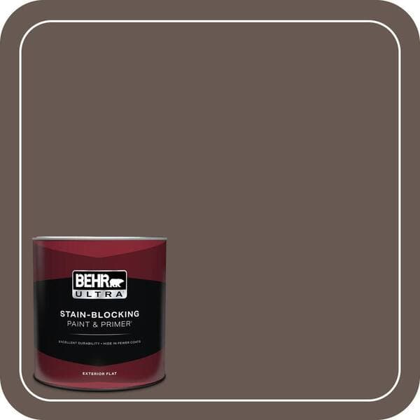 BEHR ULTRA 1 qt. #MQ2-44 Museum Flat Exterior Paint & Primer (2)