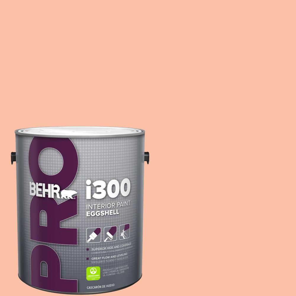 BEHR PRO 1 gal. #220A-3 Sweet Apricot Eggshell Interior Paint
