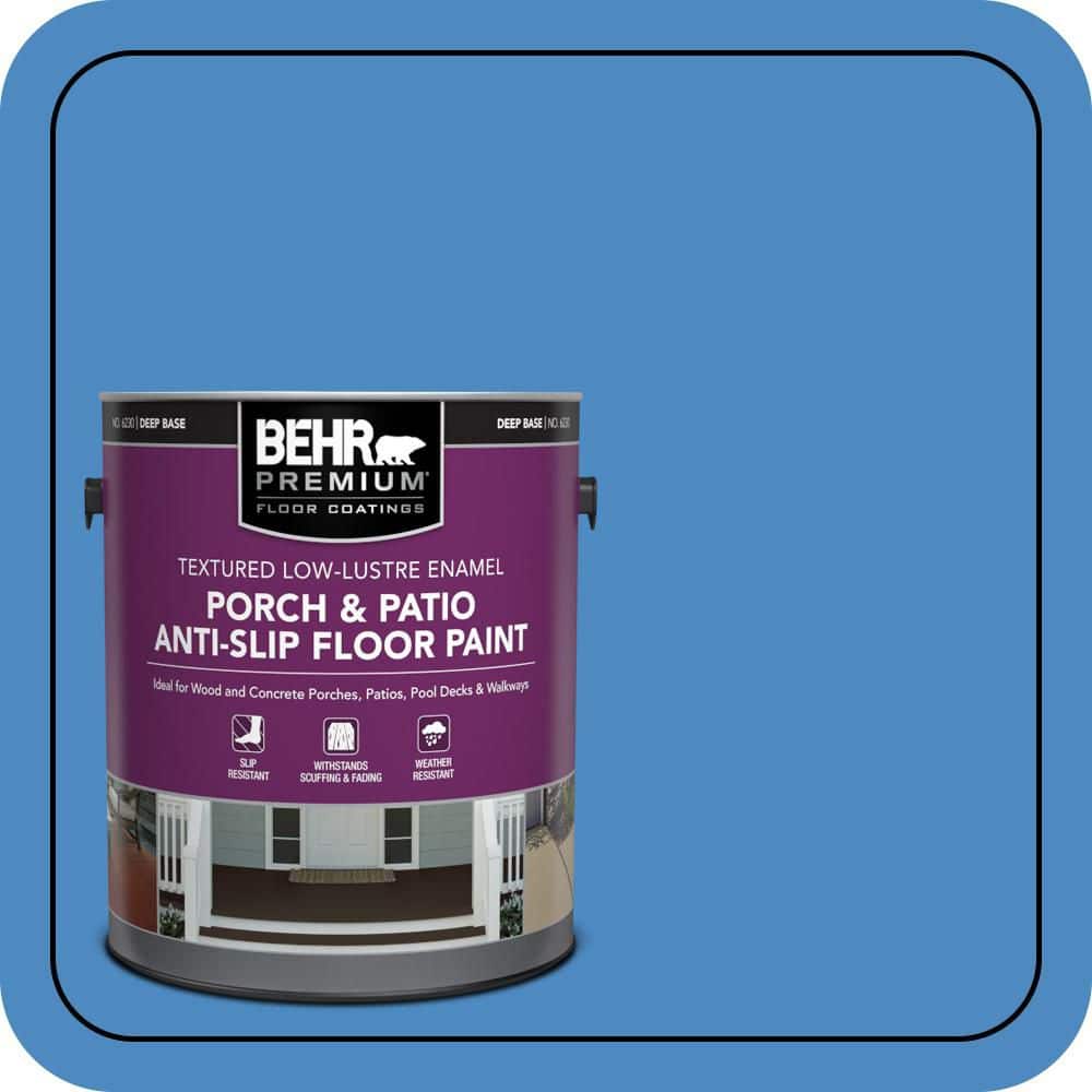 BEHR PREMIUM #P520-5 Low-Lustre Enamel Interior/Exterior Porch and Patio Floor Paint (1)