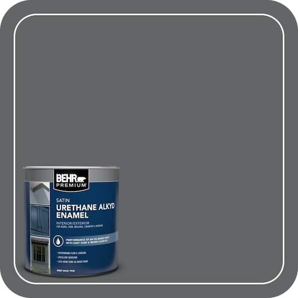 BEHR PREMIUM 1 qt. Home Decorators Collection #HDC-MD-28 Cordite Satin Enamel Urethane Alkyd Interior/Exterior Paint (2)