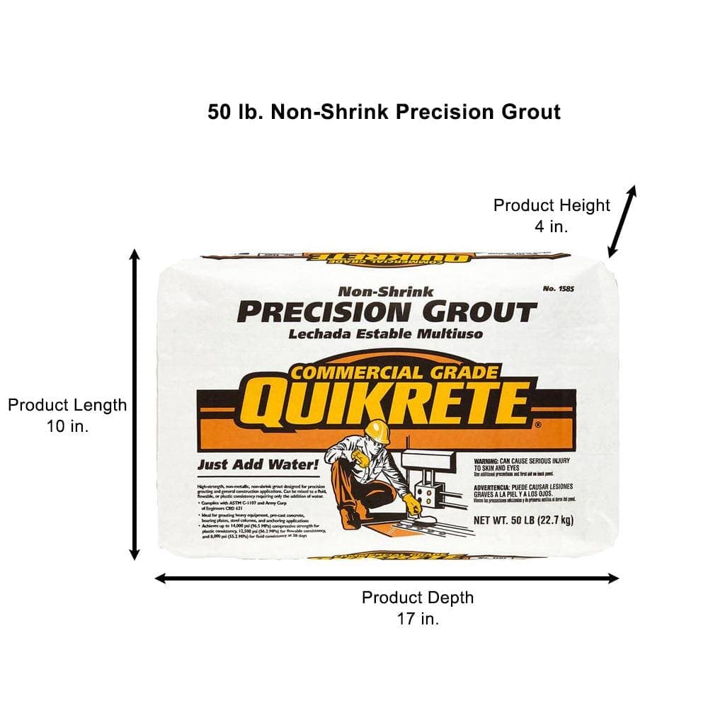 Quikrete 50 lb. Non-Shrink Precision Grout (4)