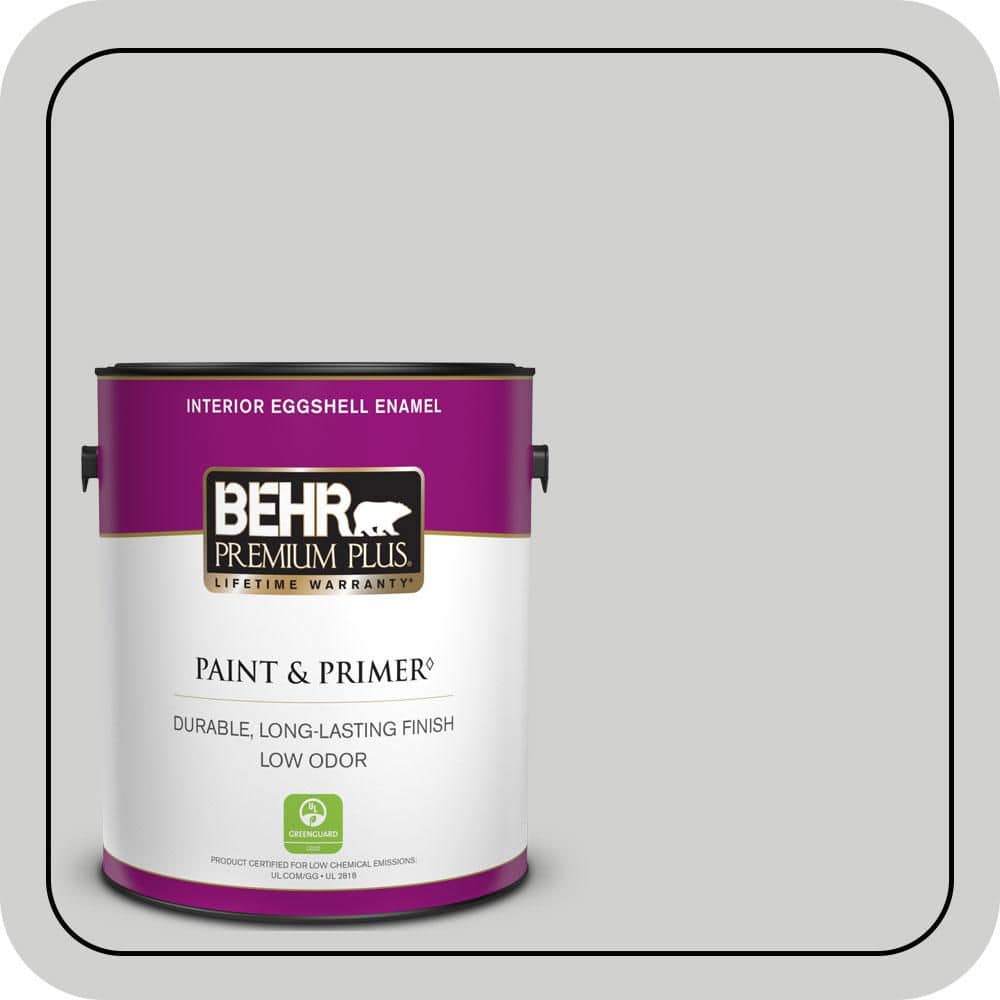 BEHR PREMIUM PLUS 1 gal. #PPU26-15 Halation Eggshell Enamel Low Odor Interior Paint & Primer