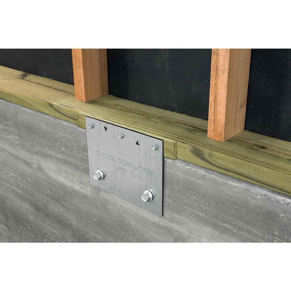 Simpson Strong-Tie FRFP 7 in. x 9 in. Retrofit Foundation Plate (2)