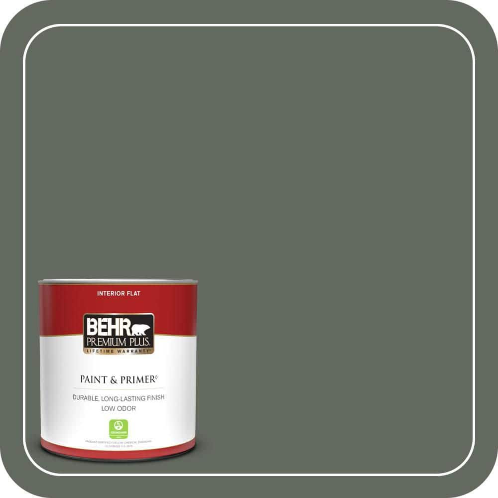 BEHR PREMIUM PLUS #N410-6 Pinecone Hill Interior/Exterior Paint & Primer Color Sample