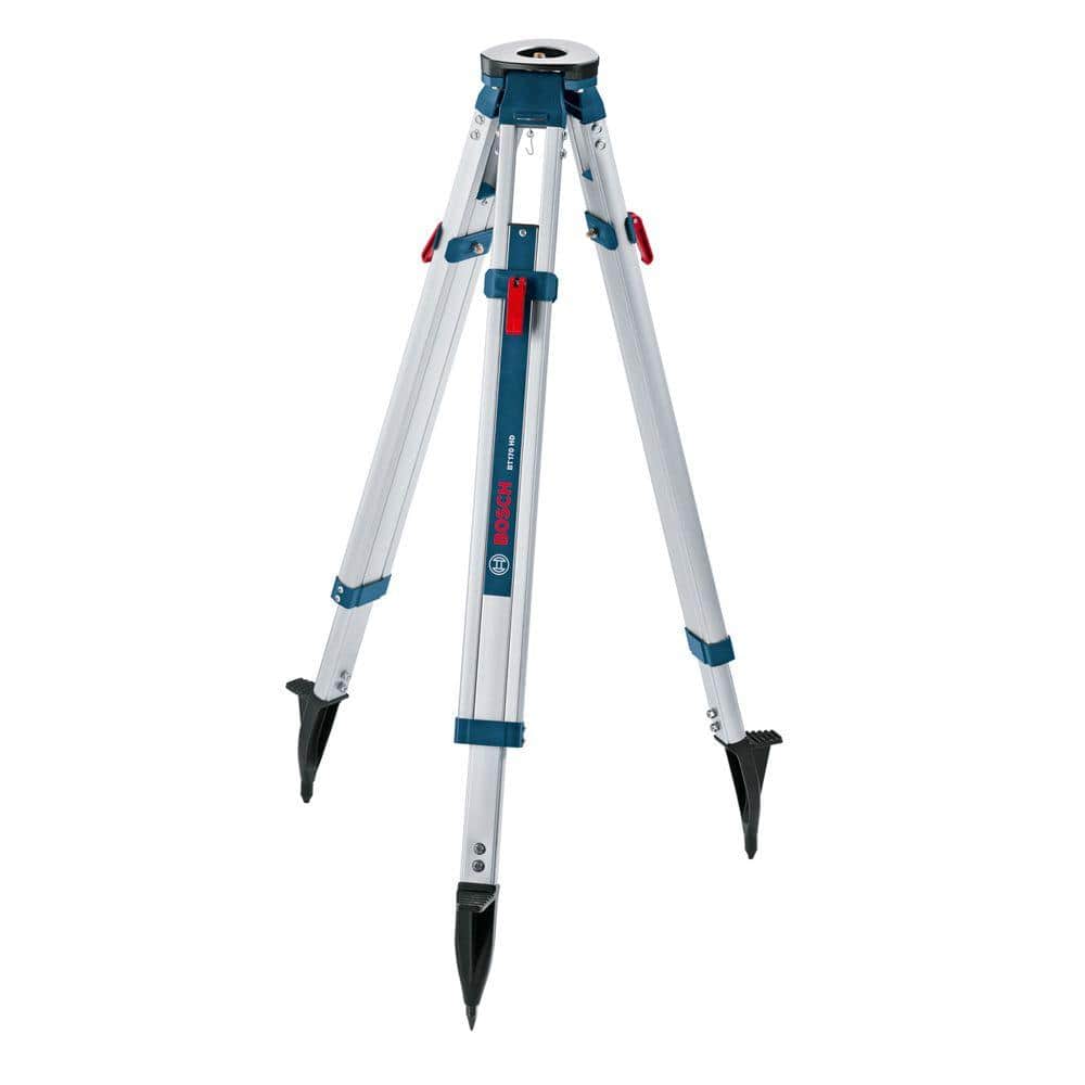 Bosch 42 in.- 65 in. Aluminum Heavy Duty Quick Clamp Laser Level Tripod