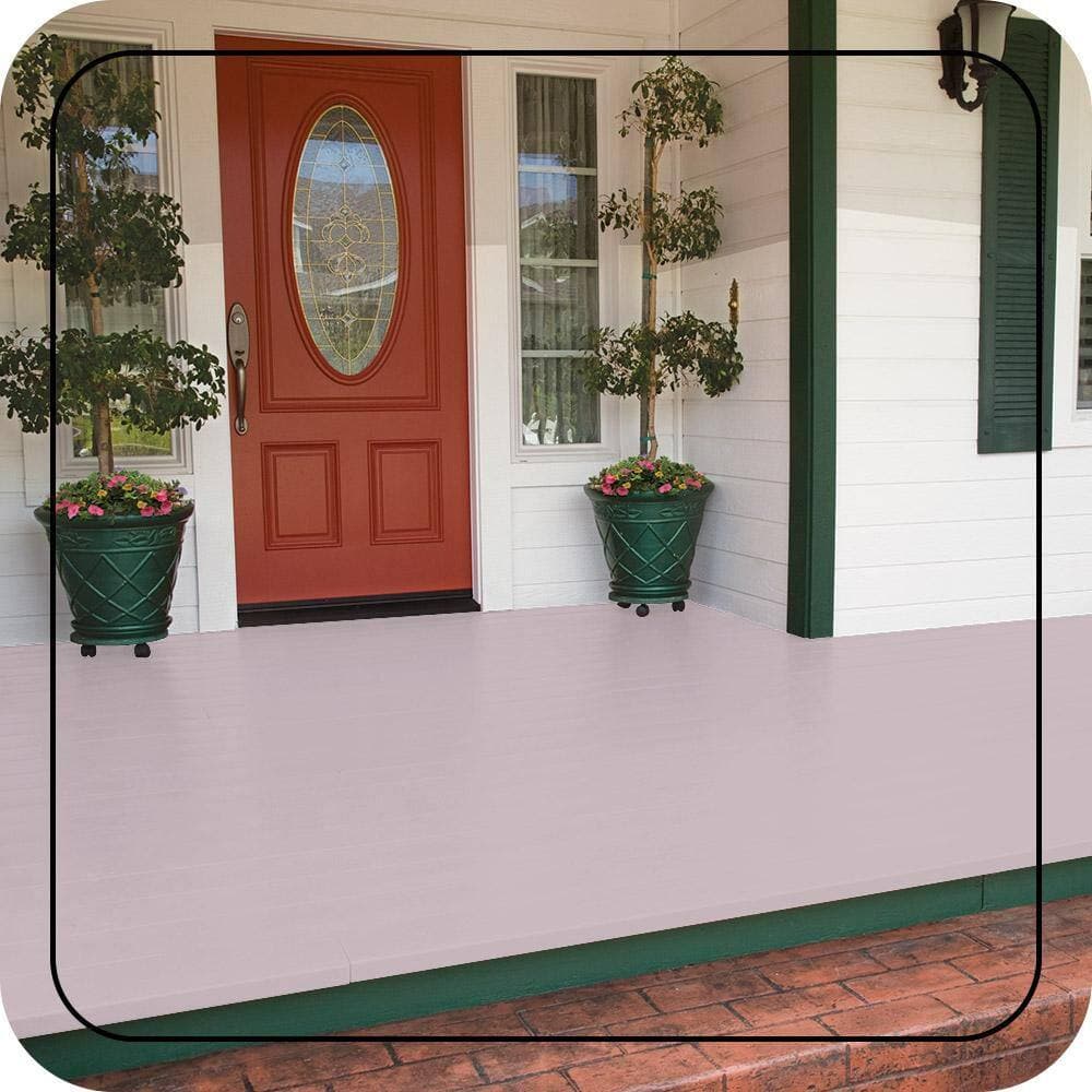 BEHR PREMIUM #M130-1 Low-Lustre Enamel Interior/Exterior Porch and Patio Floor Paint (2)