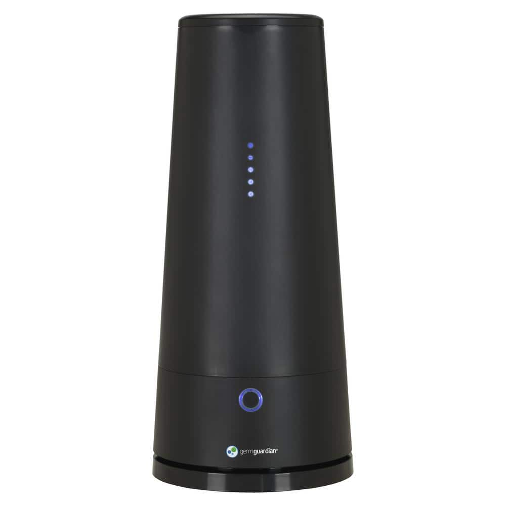 GermGuardian UV-C Tabletop Air Sanitizer and Deodorizer 15.5 in. Black for Home, Reduces Airborne Germs, Bacteria and Household Odors (3)