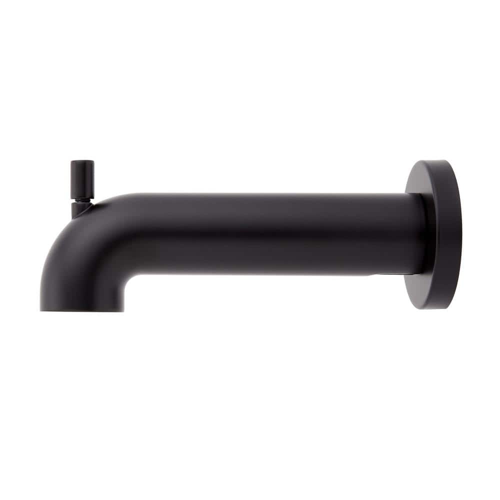 SIGNATURE HARDWARE Lexia 6-7/8 in. Integrated Diverter Tub Spout (3)