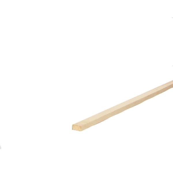 Unbranded 1 in. x 6 in. x 8 ft. Select Kiln-Dried Square Edge Whitewood Common Softwood Boards (3)