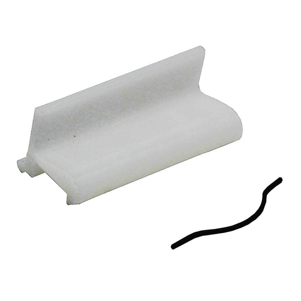 Barton Kramer Yale Ogron White Plastic Single Hung Window Sash Lock (2-Pack)