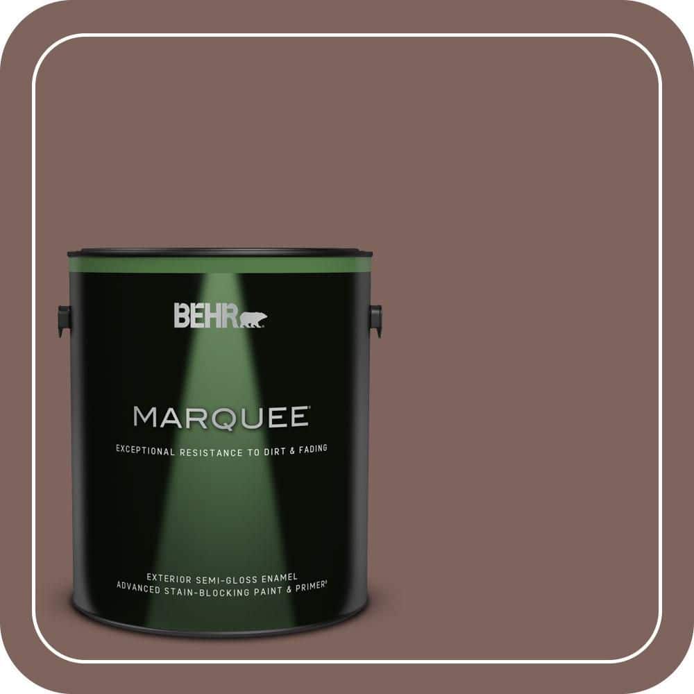 BEHR MARQUEE 1 gal. #N130-6 River Rocks Semi-Gloss Enamel Exterior Paint & Primer