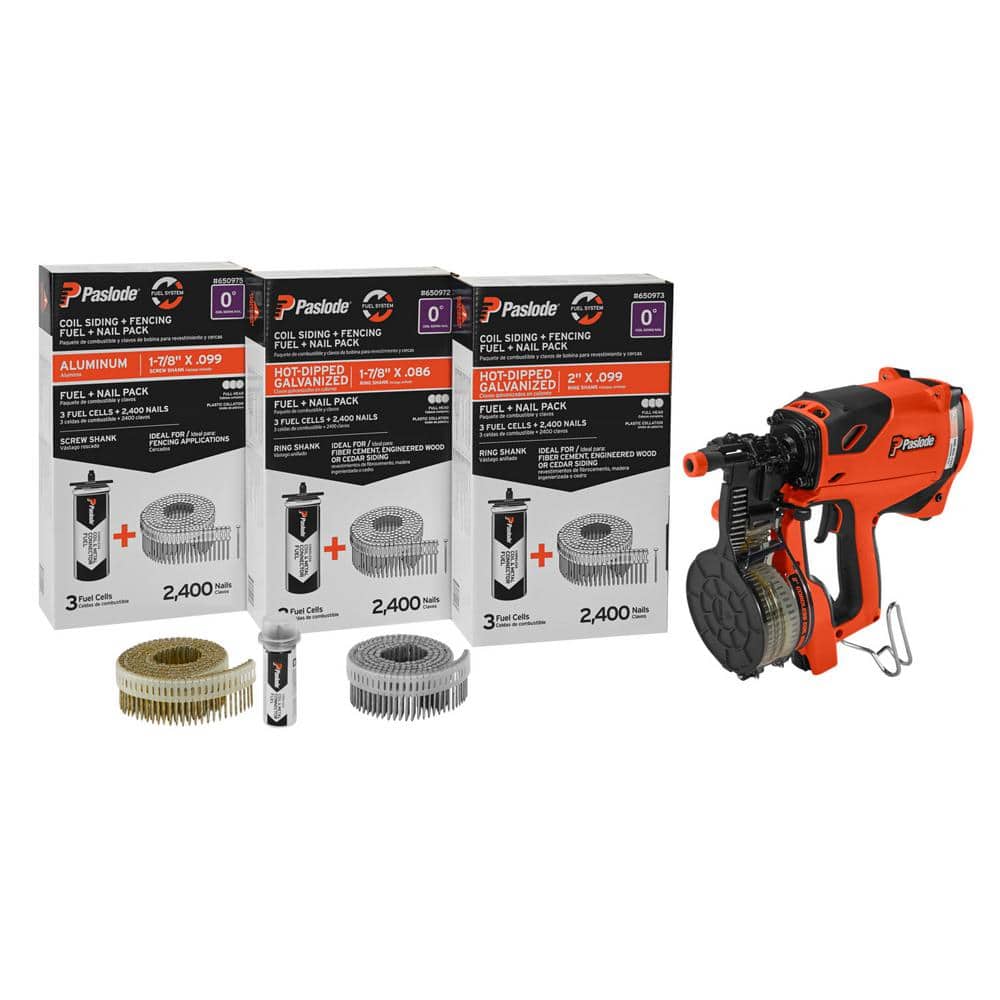Paslode 2 in. Cordless 0° Straight Nail Coil Siding and Fencing Nailer (2)