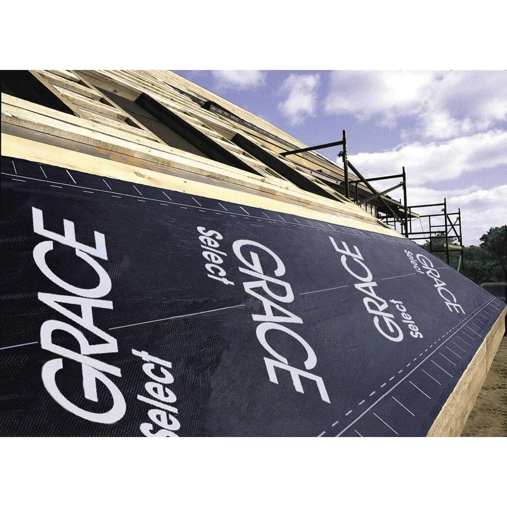 GCP Applied Technologies Grace Select 36 in. x 65 ft. Roll Self Adhered Roofing Underlayment (195 sq. ft.) (2)