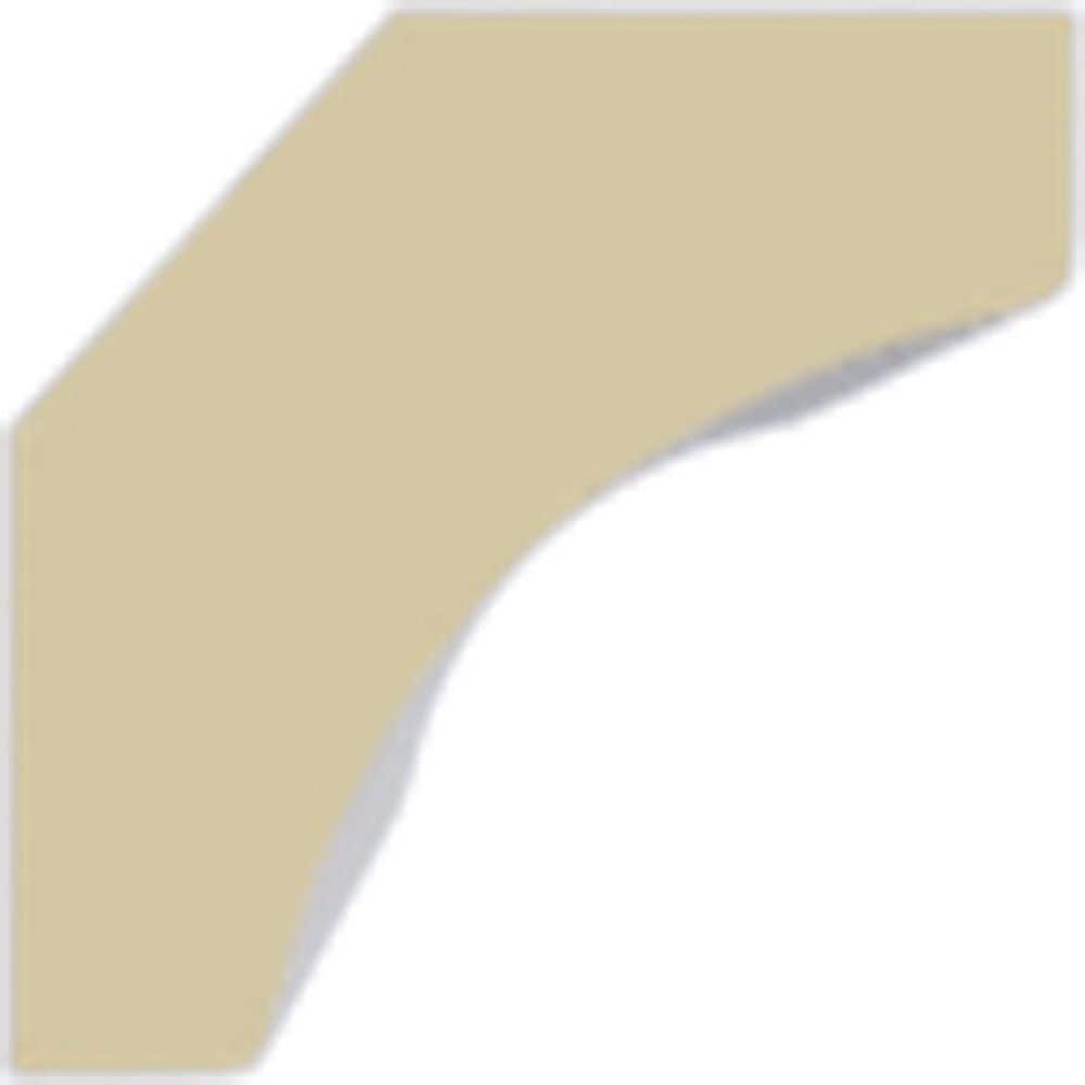 Ekena Millwork 3/4 in. x 3/4 in. x 94-1/2 in. Polyurethane Traditional Crown Moulding (3)