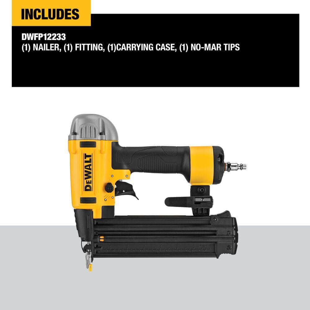 DEWALT 18-Gauge Pneumatic Brad Nailer (3)