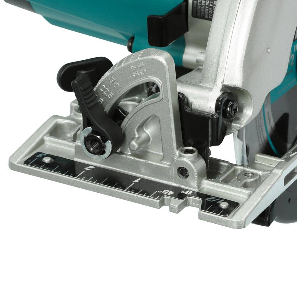 Makita 18V LXT Lithium-Ion Cordless 6-1/2 in. Lightweight Circular Saw and General Purpose Blade (Tool-Only) (4)