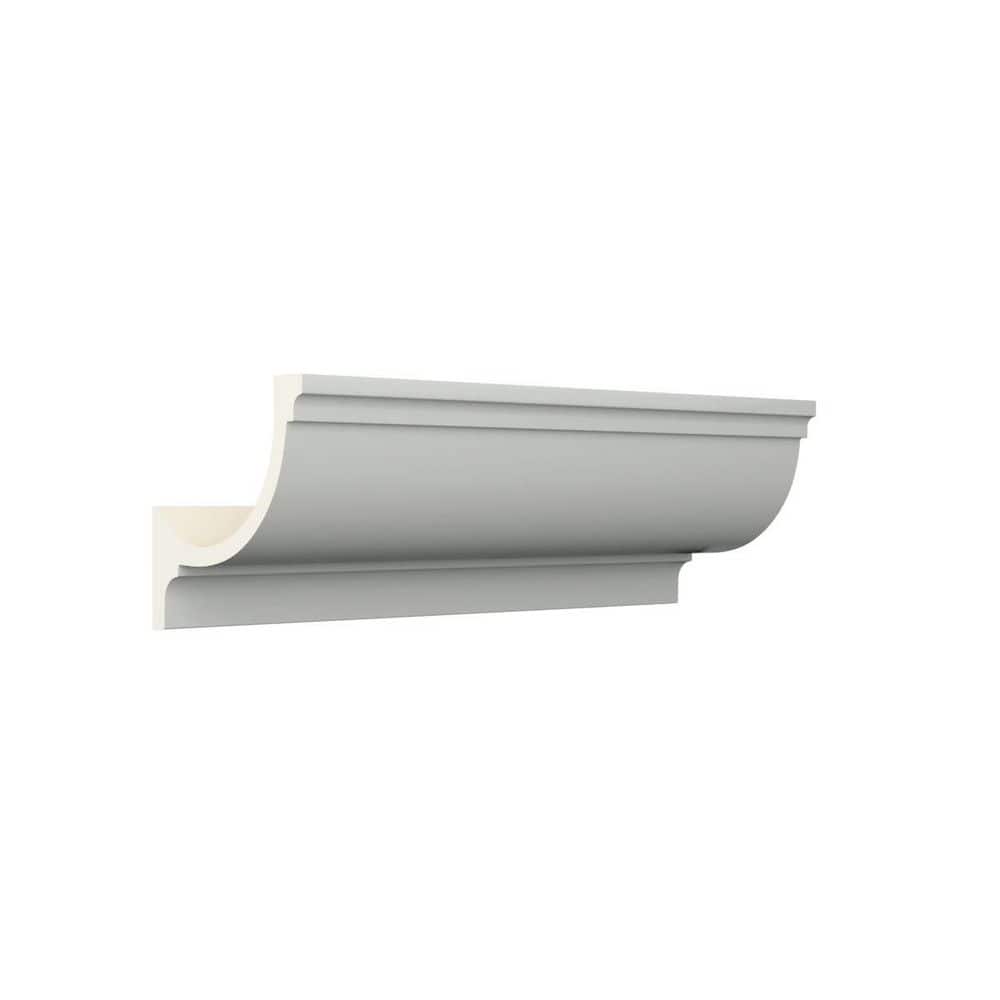 Ekena Millwork Enoch 4 in. D x 5.625 in. W x 96 in. L Polyurethane Crown Moulding (2)