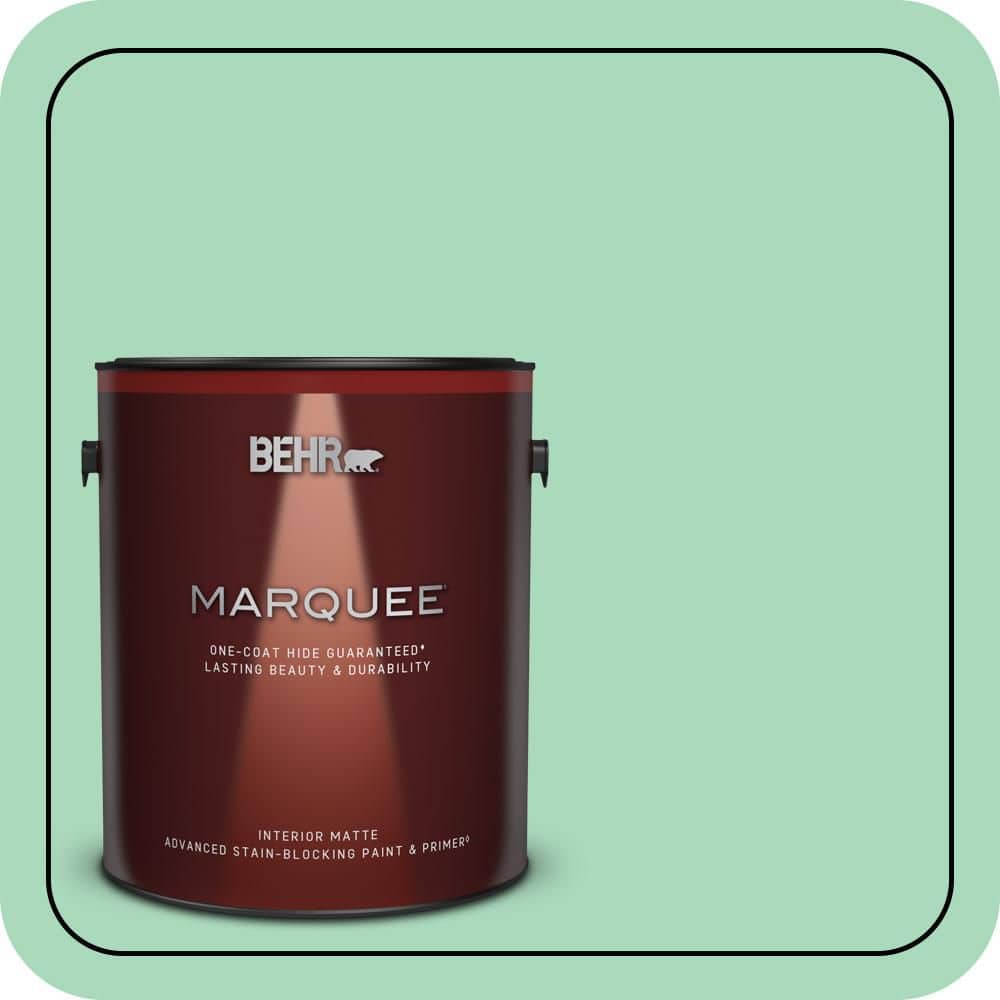 BEHR MARQUEE 1 gal. #P410-3 Shanghai Jade Matte Interior Paint & Primer (1)