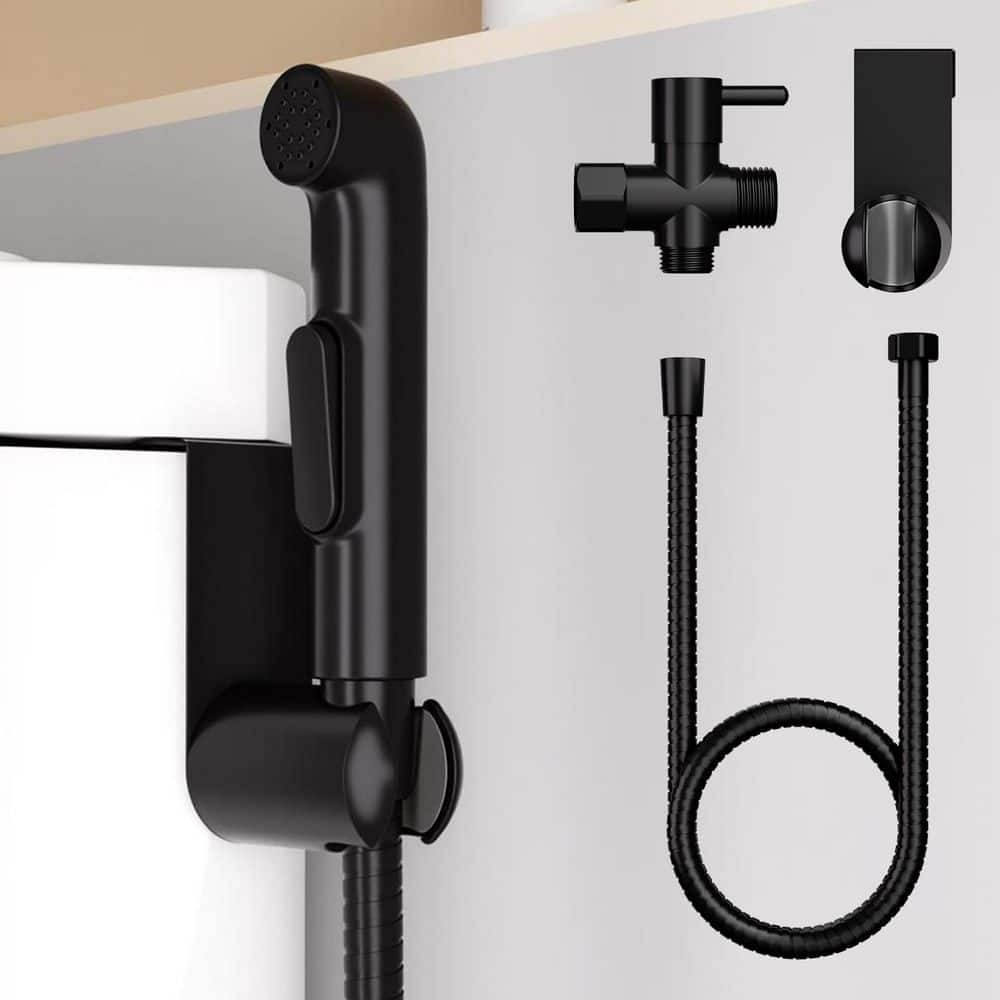 INSTER Handheld Bidet Sprayer Bidet Attachment with Shut off Valve Installation Kit Included (1)